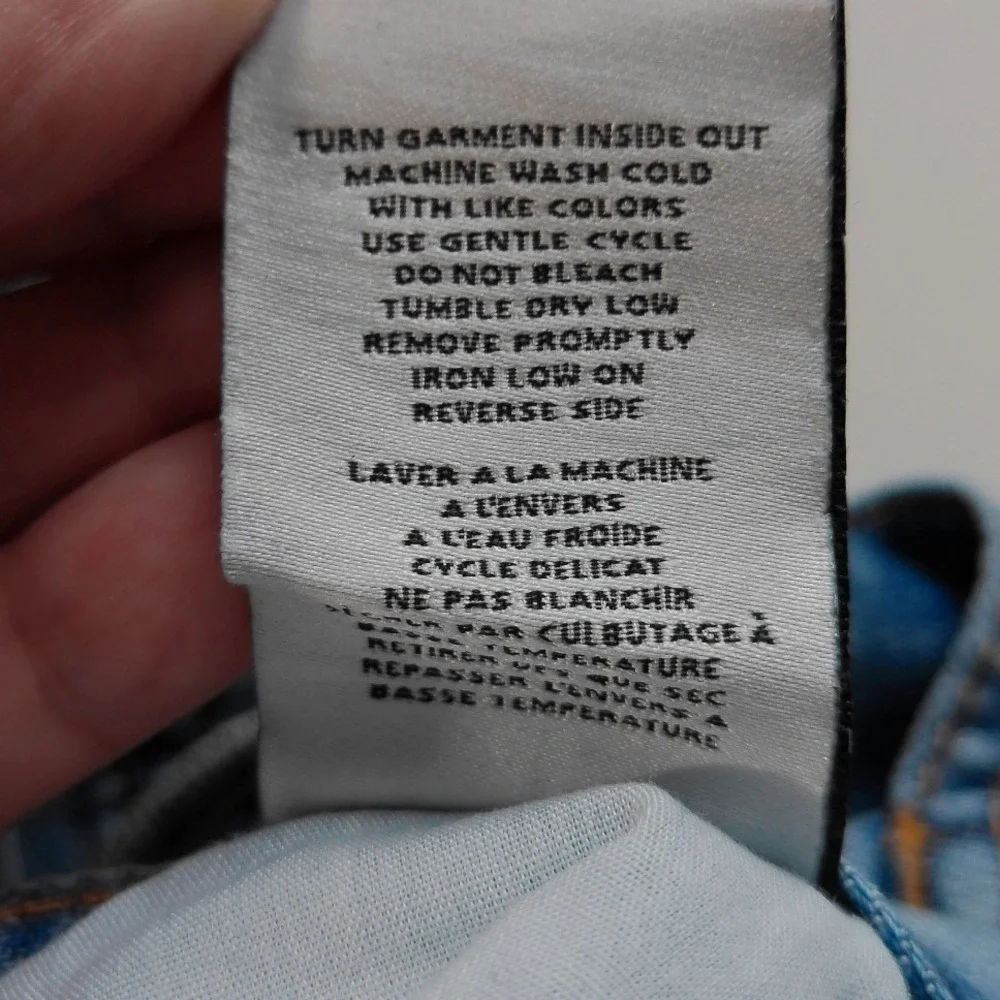 OAT New York Cloud Luxe Mid Rise Loose Straight Jeans Blue Light Wash 4/27 NEW